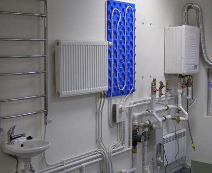 Dubbel circuit verwarmingsketel