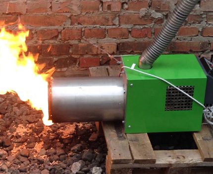 Pellet-ketelbrander