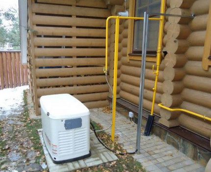 Gas generator para sa bahay