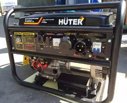 Ang generator ng gasolina sa bahay