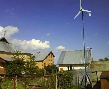 Residential wind generator