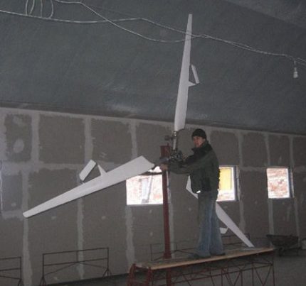 Balanceren van het windwiel