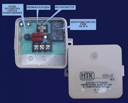 Saklaw ng operasyon ng relay ng larawan