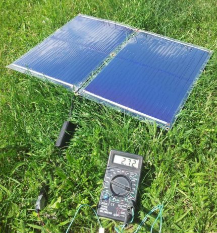 Flexible solar panel