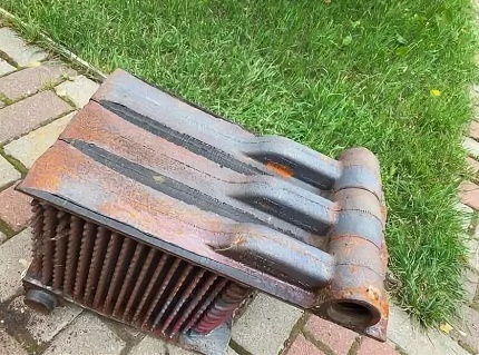 Gietijzeren warmtewisselaar