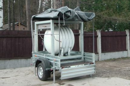 Réservoirs de gaz mobiles de petit volume