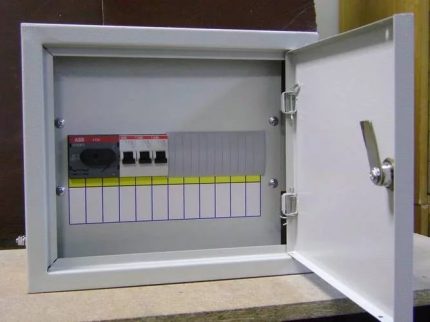Electrical panel para sa bahay