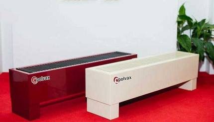 Modèles de convecteurs de sol Polvax
