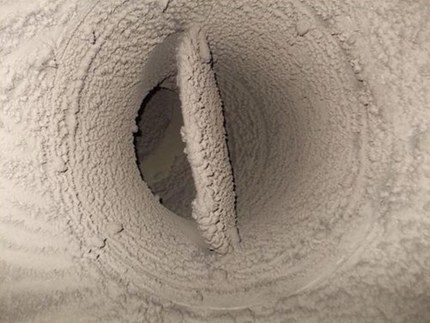 Air duct contamination