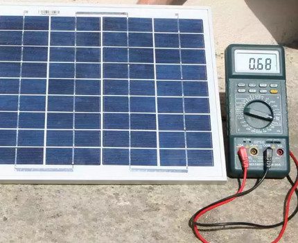 Ampèremeter in bedrijf