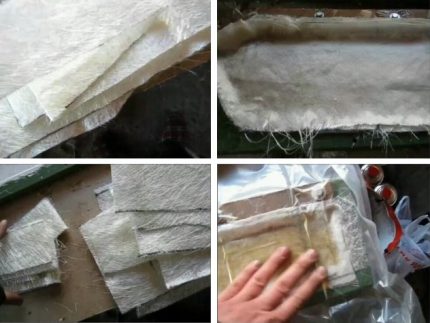 Fabricage van glasvezelbladen