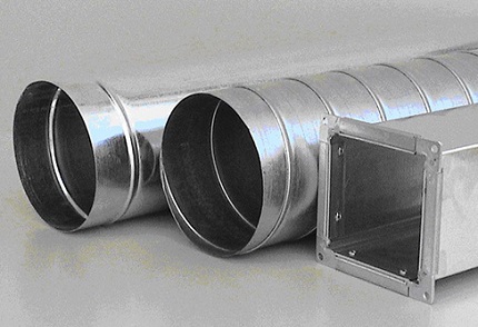 Galvanized pipes