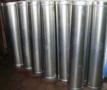 Longitudinal pipes