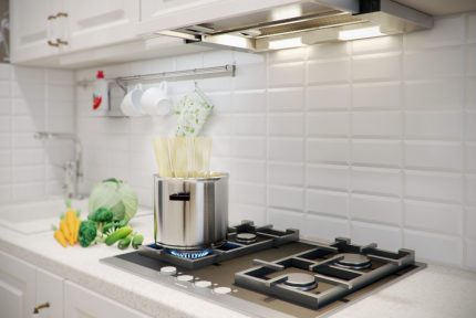 Wbudowany kaptur recyrkulacyjny