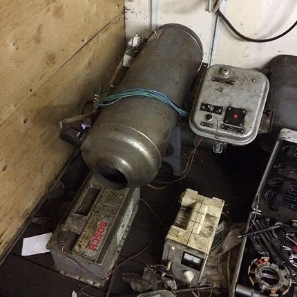 Assemblage d'un réchaud à gaz miracle