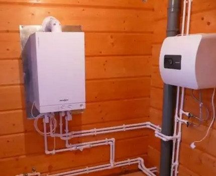Dubbele boiler in het appartement