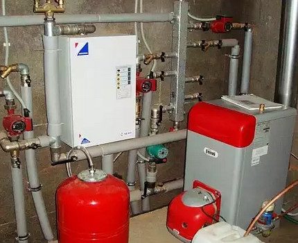 Single-circuit ketel in het appartement