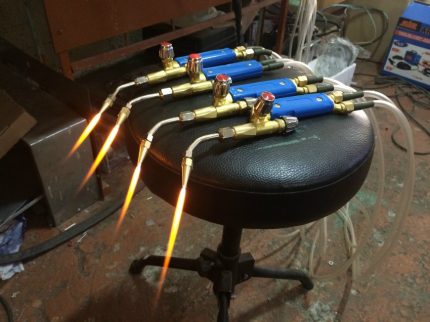 Vlamdetector voor brander