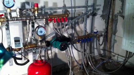 Home stookruimte met een waterstofketel
