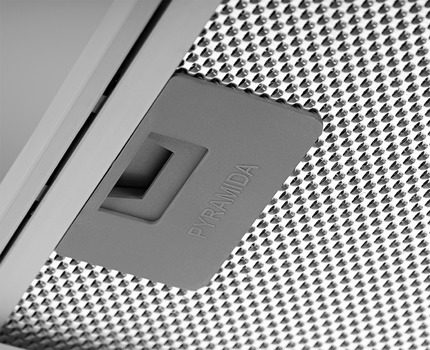 Aluminium filter met slot