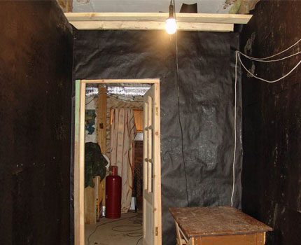 Waterdichting van houten wanden