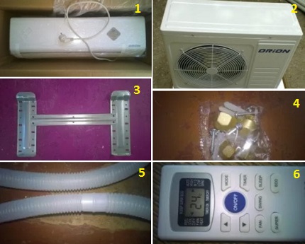 Mga pagpipilian sa split system