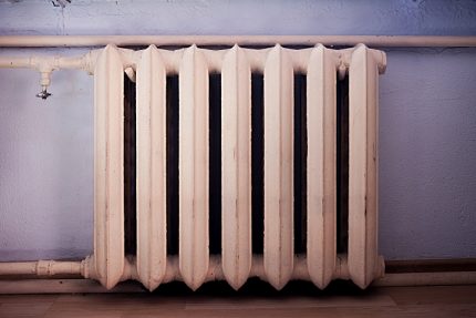 Oude batterij
