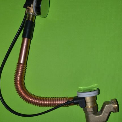 Metal piping para sa bathtub