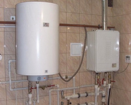 Autonome verwarming in het appartement