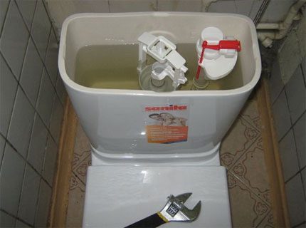 Étanchéité complète des toilettes