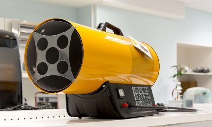 Verwarm gaspistool