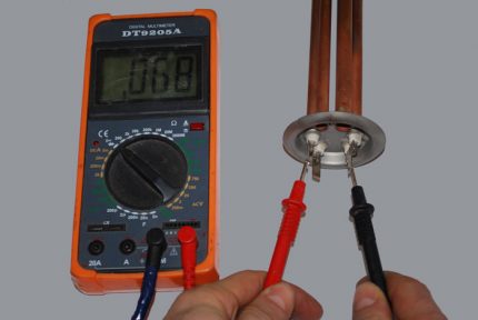 Diagnostische tester van de boiler