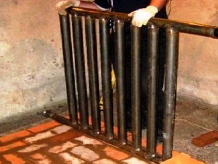 Berekening van een zelfgemaakte radiator
