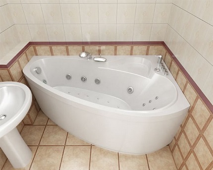 Wanna z hydromasażem