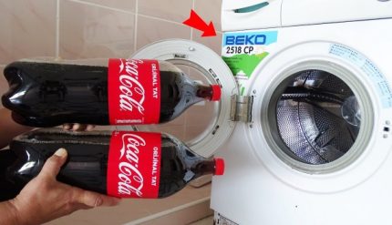 Coca-Cola mula sa scale