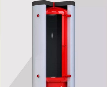 Holle warmteaccumulator