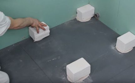 Pag-install ng mga suporta
