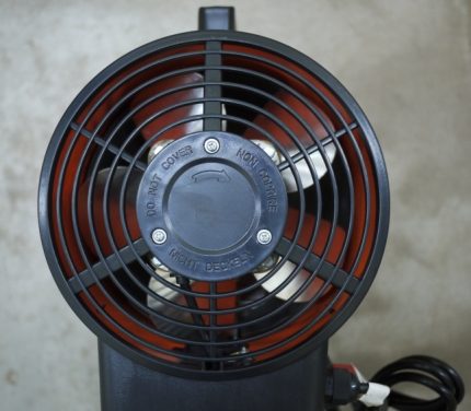 Gaspistool ventilator