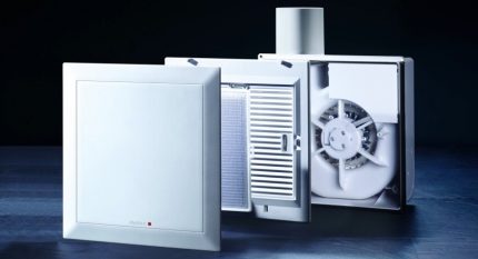 Stille ventilator