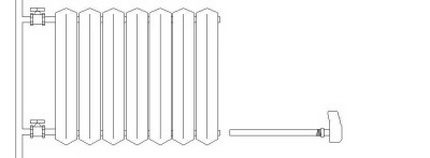 Waarde radiatorlengte