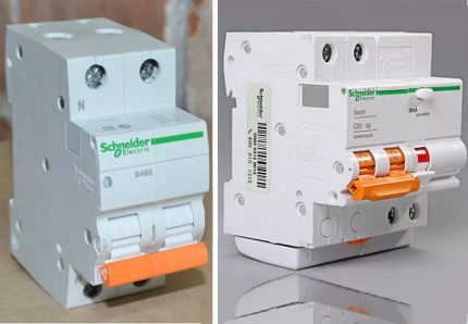 Differentiële automatische apparaten