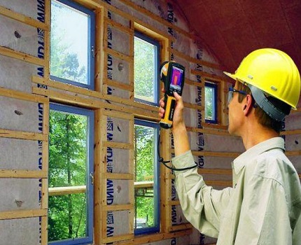 Pagsusuri sa thermographic scanner