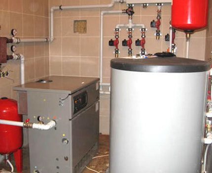 Gasleiding in een woongebouw