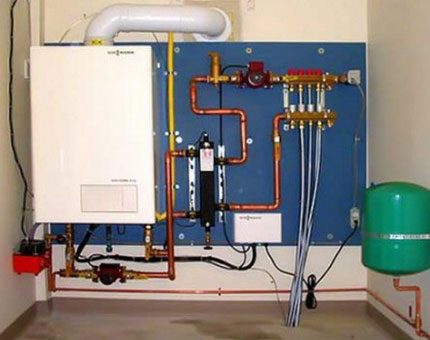 Gasketel installatie