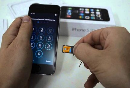 SIM-kaart voor telefoon