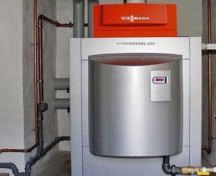 Boiler ng tagagawa ng Aleman na si Viessmann