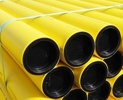 Polyethyleen buizen voor gastoevoer