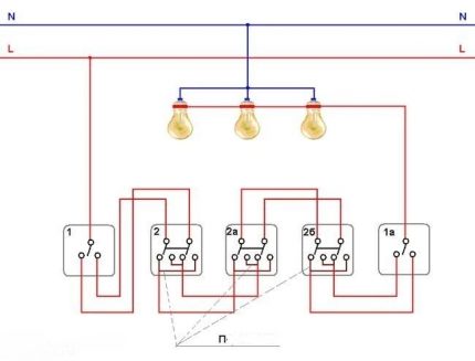 Double-key circuit