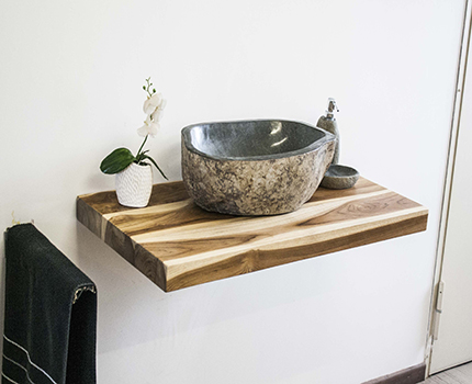 Houten werkblad