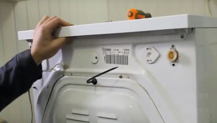 Pagwawakas ng Indesit washing machine